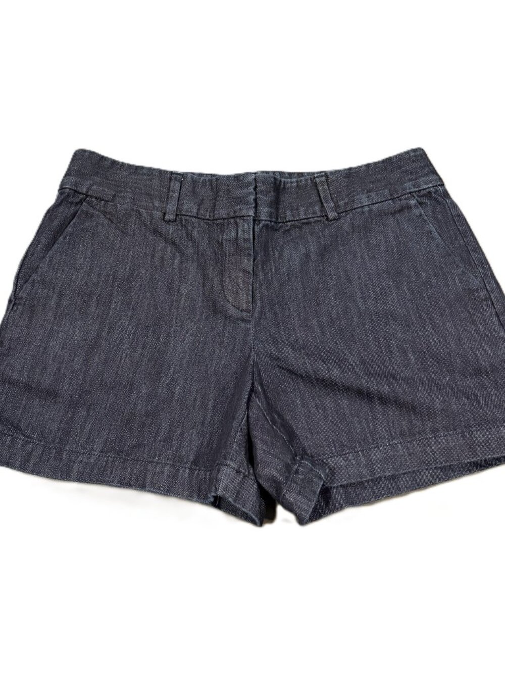 LOFT Women's Denim Shorts Size 4 Mid Rise Casual Summer Blue Jean Shorts